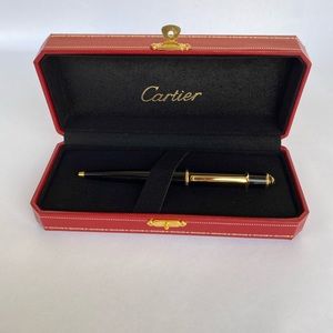 Used Like New Cartier Ballpoint Pen Black